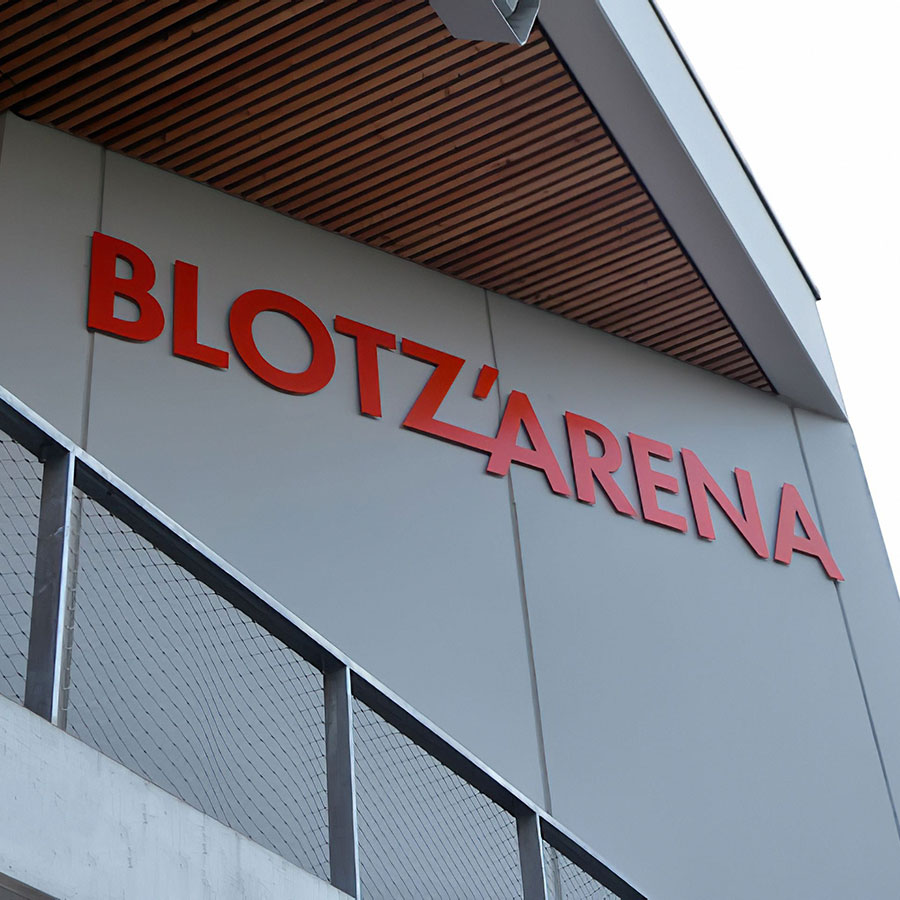 Logo pour un complexe sportif de Blotzheim en Alsace