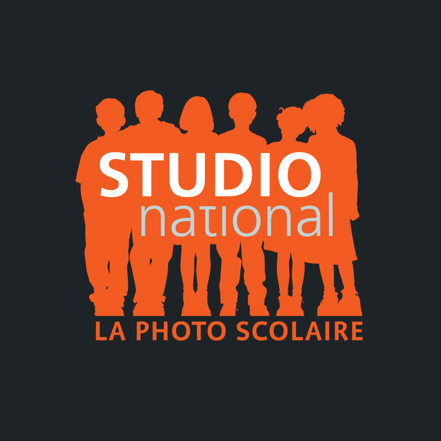 Logo institutionnel pour une société de photographie scolaire